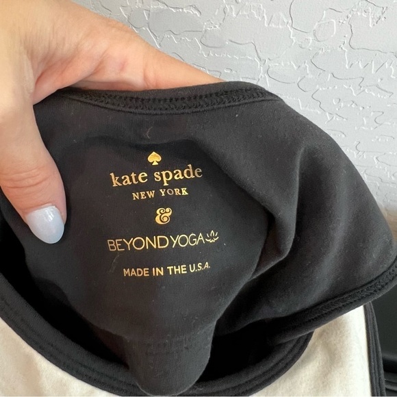 Kate Spade x Beyond Yoga Women's Banded Athletic Tank Top Cutout Back Pink XS - Picture 7 of 8